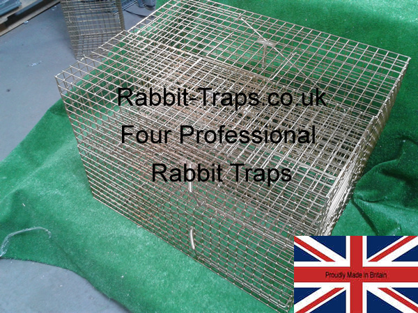 Rabbit-Traps.co.uk pack of four professional rabbit traps
